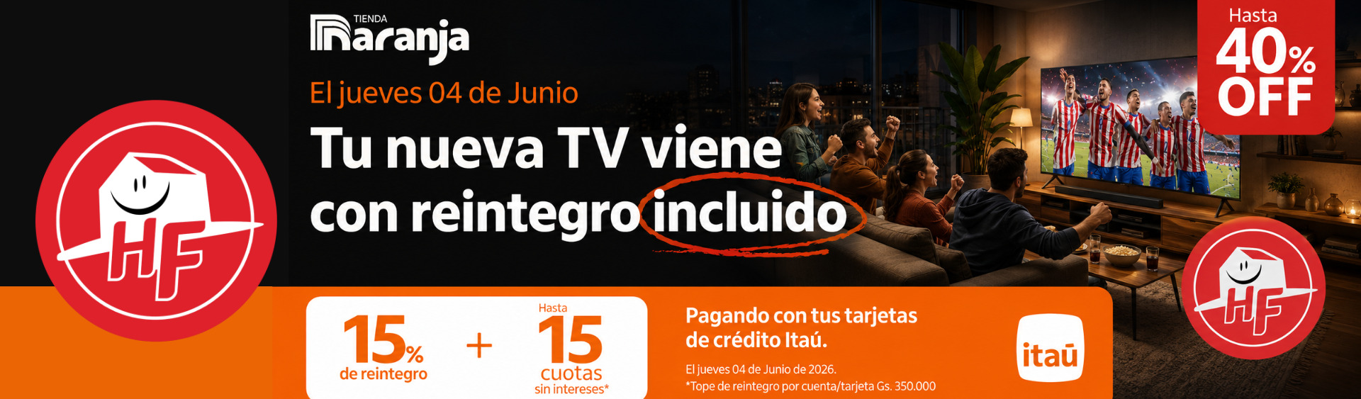 Promo Reintegro TN