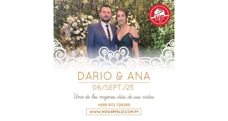 Ana Pereira y Dario Benitez