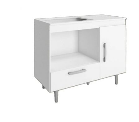MUEBLE PARA ANAFE ALCERIM 1P 1 CAJON