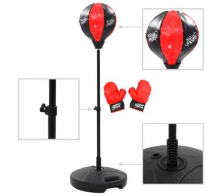 SET DE BOXEO CON ACCESORIOS 1.20X66