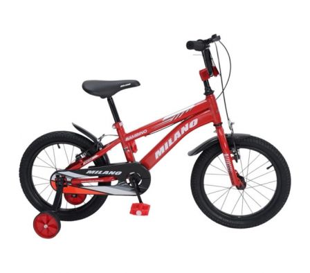 BICICLETA MILANO BAMBINO ARO 12 ROJO