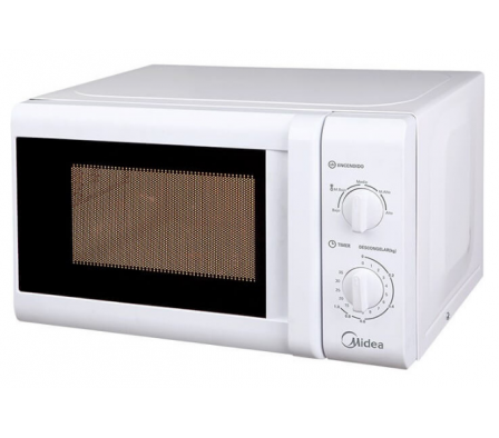 MICROONDAS MIDEA 20LTS PERILLA EASY WAVE BL S/GRILL