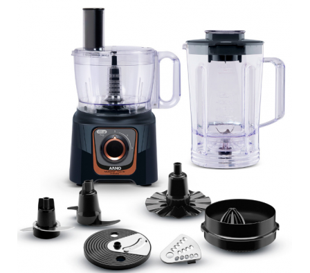 PROCESADOR ARNO MULTICHEF 7 EN 1 DO165 NEGRO