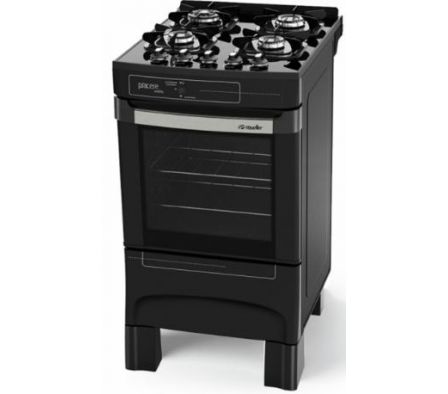 COCINA MUELLER PIACERE 4H. VETRO NEGRO