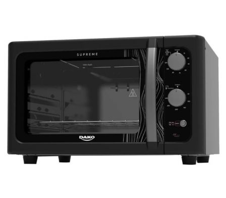 HORNO ELECTRICO DAKO SUPREME 44 LTS. NEGRO