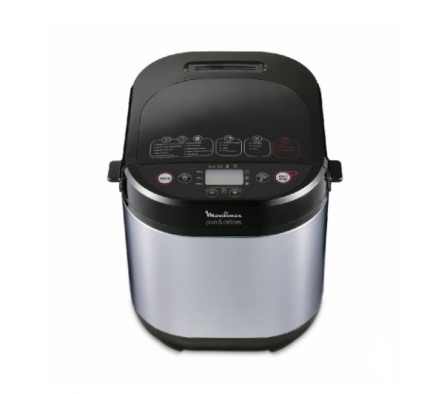 MAQUINA DE PAN MOULINEX INOX 20 PROGRAMAS