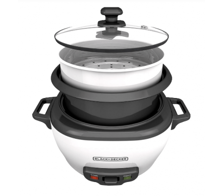 OLLA ARROCERA BLACK & DECKER RC5225-CL ANTIADHERENTE FUN CALIENTA 5LTS 220V