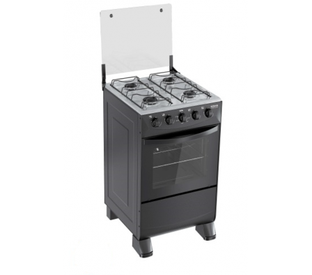 COCINA MIDAS 4H GAS NEGRO MARISCAL