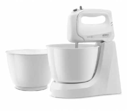 BATIDORA MINI CHEF ARNO H104V 2 BOWLS BLANCO 220V