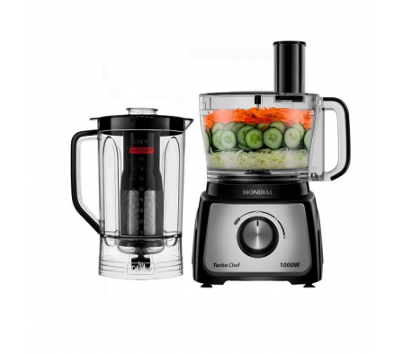 MULTIPROCESADOR MONDIAL TURBOCHEF MPN-01BF 220W 9 EN 1