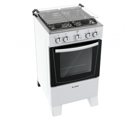 COCINA JAMES PLUS 4H C-105 BLANCA C/ENCENDIDO