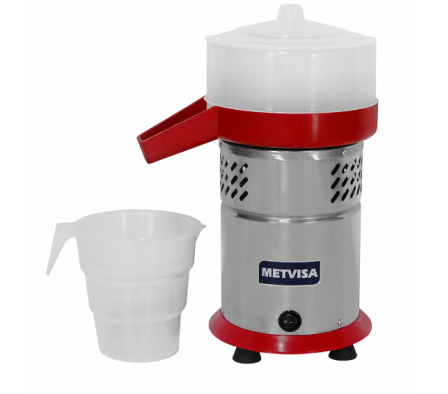 EXPRIMIDORA INDUSTRIAL METVISA VASO PLASTICO ALTA ROTACION