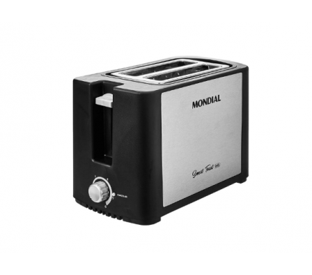 TOSTADORA MONDIAL PRATIC T-13 INOX
