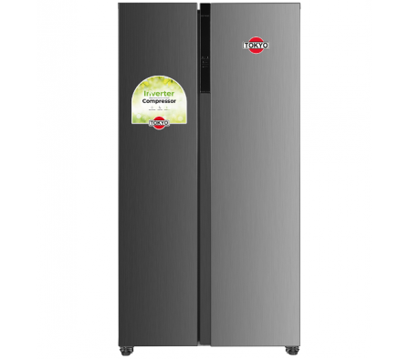 HELADERA TOKYO SIDE BY SIDE INVERTER F/S INOX