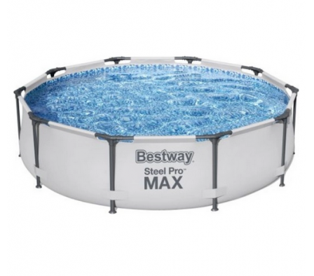 PISCINA RED. C/ EST. METALICA 4.678 LTRS. STEEL PRO MAX. BESTWAY