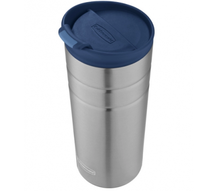 VASO TÉRMICO LEAK-PROOF TAPA AZUL 473ML