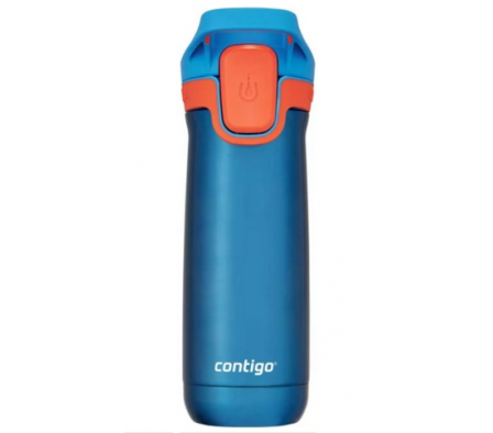 BOTELLA TÉRMICA CASEY AUTOSEAL BLUE POPPY CORAL 384ML