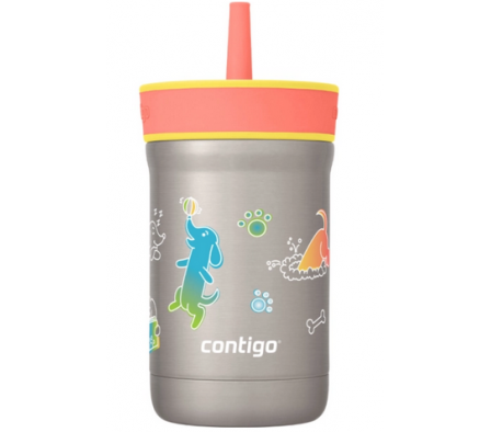 VASO TÉRMICO CON PAJITA LEIGHTON PINEAPPLE DOGS 354ML