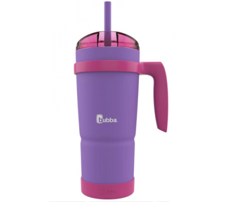 VASO ENVY INOX C/MANIJA Y PAJITA 946ML JUICY GRAPE