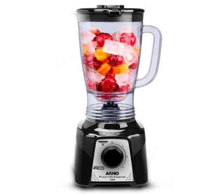 LICUADORA ARNO LQ19 POWER MIX ESSENTIAL NEGRA 3VELOC 700W 220V