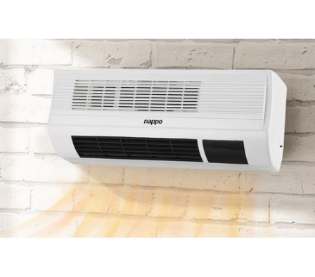 CALEFACTOR DE PARED ELECTRICO CON CONTROL REMOTO NAPPO NCE-262 (REG)