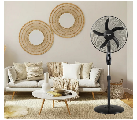 VENTILADOR DE PIE DE 20" CON TIMER NVP-300 (REG)