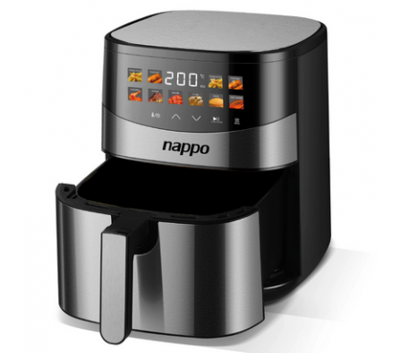 FREIDORA DIGITAL SIN ACEITE SHINE 6.5L NEF-259 NAPPO (REG)