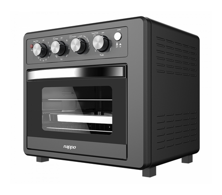 HORNO ELECTRICO Y FREIDORA SIN ACEITE 25L NAPPO NEH-186 (REG)