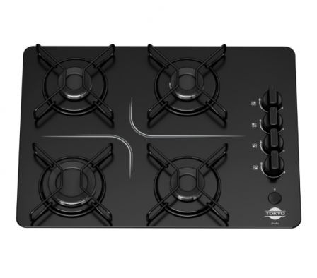 ANAFE TOKYO A GAS CHEF 4H VIDRIO TEMPLADO