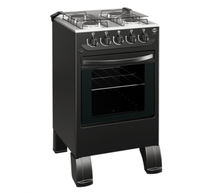 COCINA A GAS TOKYO FLAMEX PLUS NEGRO CON ENCENDIDO