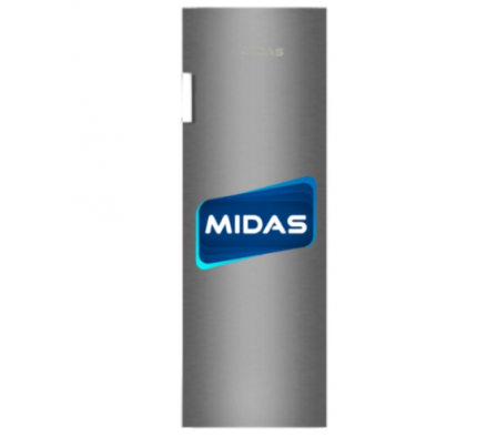 FREEZER MIDAS 203L VERTICAL FRIO SECO INOX MD MFV230