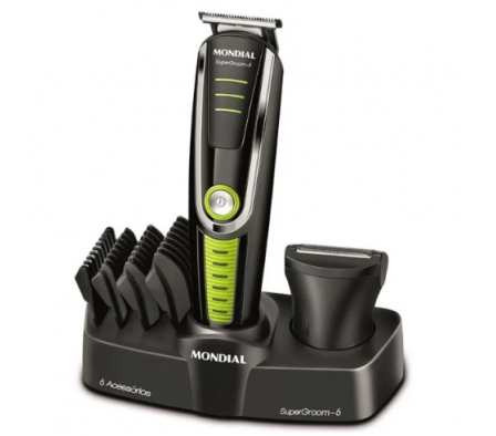 APARADOR DE PELOS SUPER GROOM - 6 EN 1 MONDIAL