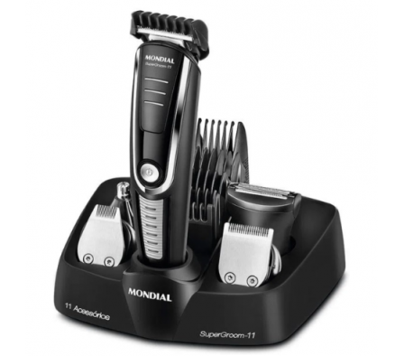 APARADOR DE PELOS SUPER GROOM - 11 EN 1 MONDIAL