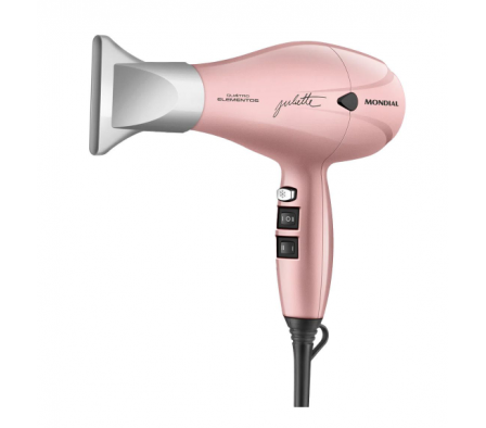 SECADOR DE PELO - GOLDEN ROSE QUATRO ELEMENTOS BY JULIETTE (MOTOR AC PROFESIONAL) MONDIAL