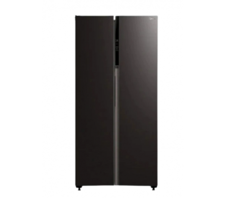 HELADERA MIDEA SIDE BY SIDE 460LTS INVERTER INOX MDRS619FG