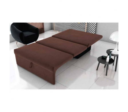 SOFA CAMA MATRIX MALU AZUL GEOMETRICO