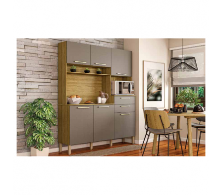 MUEBLE DE COCINA KP MONTESA FREIJO GRIS 3PZ