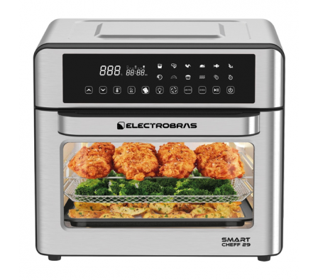 HORNO & AIR FRYER 28L SMART CHEFF ELECTROBRAS EBHAF-29