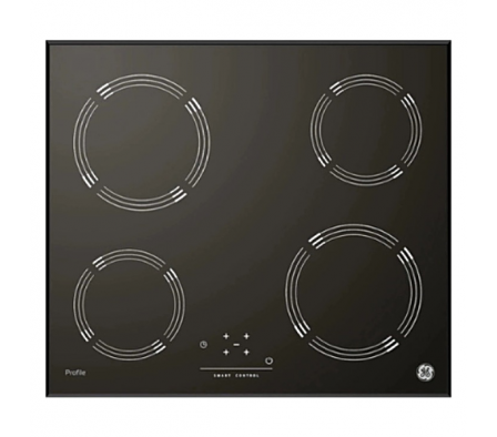 ANAFE VITROCERAMICO GENERAL ELECTRIC 4 HORNALLAS TOUCH NEGRO PVP6014S1