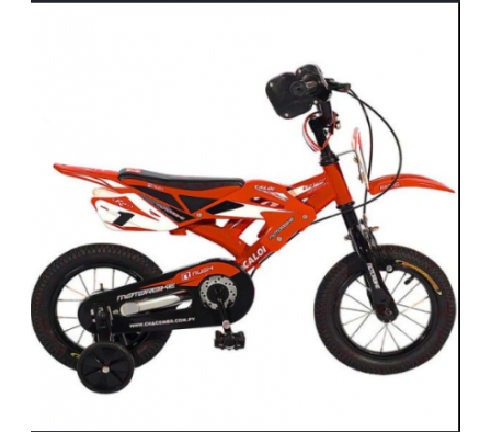 CALOI BICI MOTO 16 NARANJA