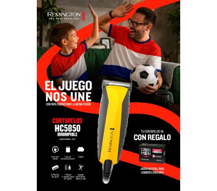 CORTA PELO REMINGTON MOD HC5850 IRROMPIBLE