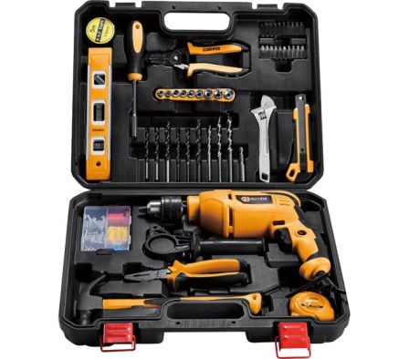 KIT DE TALADRO C/HERRAMIENTAS 114 PZAS IDK001