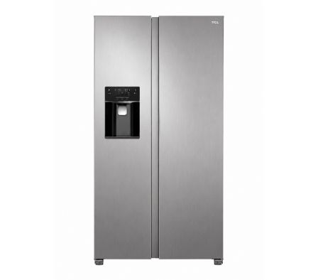 HELADERA TCL SIDE BY SIDE 520LTS C513SBIM INOX C/DISPENSER
