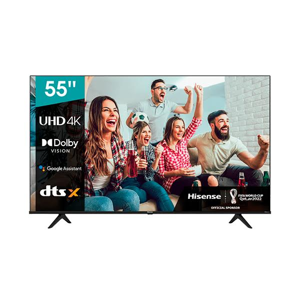 TV HISENSE 55 55A6G UHD SMART VIDAA FRAMELESS